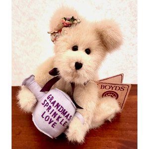 Boyds Bear Head Bean Collection Nana